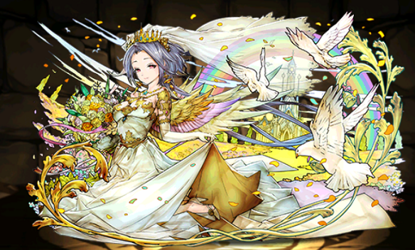 【パズドラ】祝☆究極進化!144倍リーダー「花嫁エスカマリ」の編成を考察してみた!の画像