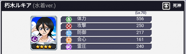ルキア水着