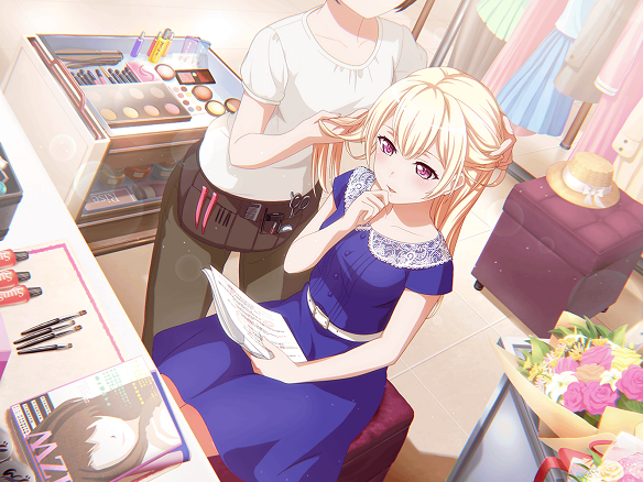 ［真っ白な居場所］白鷺千聖：特訓前