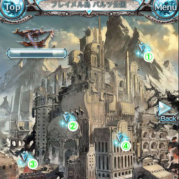 バルツ公国 隠しアイテム 順番