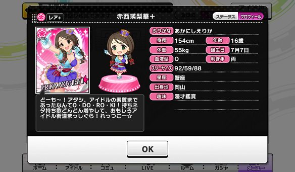 赤西瑛梨華プロフィール