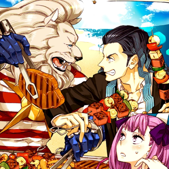 【FGO】「ナイツ・オブ・マリーンズ」「ミートウォーズ」「虚影の塵風かき氷」の性能をチェック!カルデアヒートオデッセイの期間限定概念礼装の画像