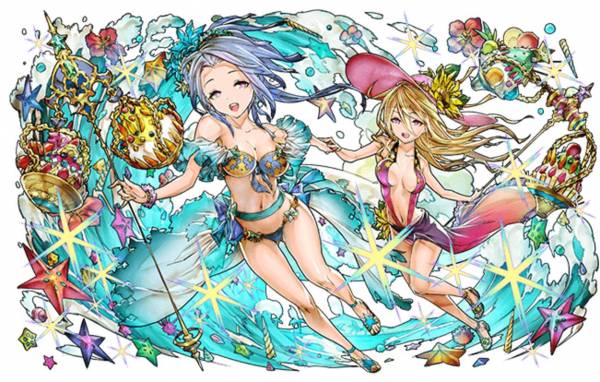 【パズドラ】水着エスカマリパで闘技場3を攻略!強化ドロップを含めた5個消しすれば144倍!!の画像
