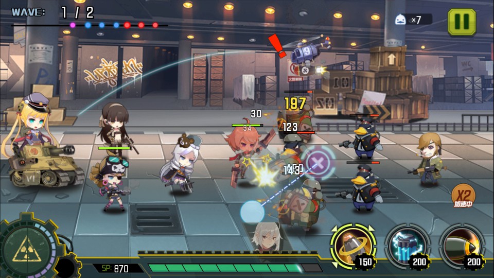 androidアプリ 戦場のツインテール(戦ツイ)攻略スクリーンショット4