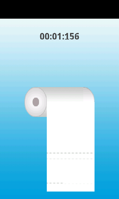 androidアプリ トイレットペーパー引っ張り攻略スクリーンショット2