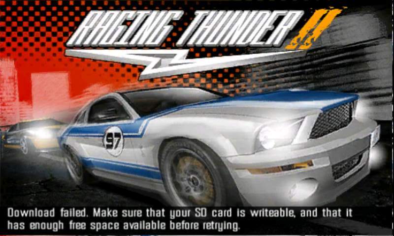 レーシングサンダー2 androidアプリスクリーンショット1