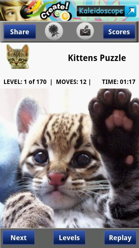 キッテンスパズル androidアプリスクリーンショット2