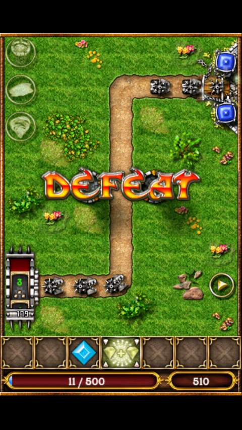 クリスタルライトディフェンス フリー androidアプリスクリーンショット1