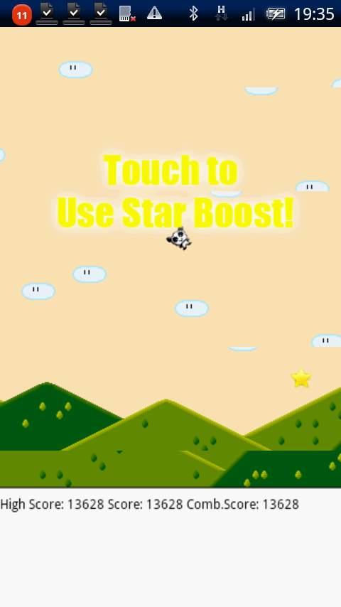 スロウアパンダスターブースト androidアプリスクリーンショット1