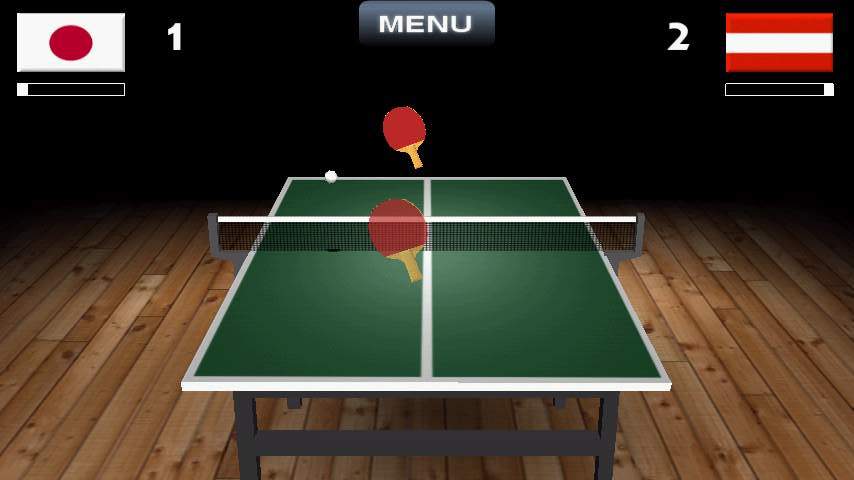 バーチャル卓球3D androidアプリスクリーンショット1