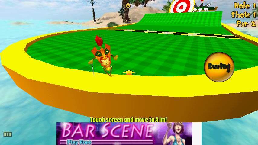 ティキ ゴルフ 3Ｄ 無料版 androidアプリスクリーンショット1