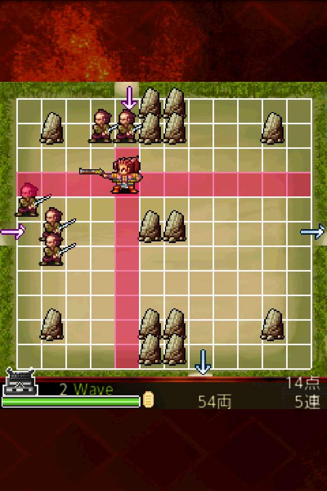 防衛ゲーム　剣豪　前田慶次 androidアプリスクリーンショット2