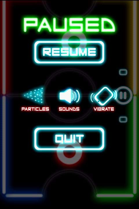 androidアプリ グロウ ホッケー攻略スクリーンショット5