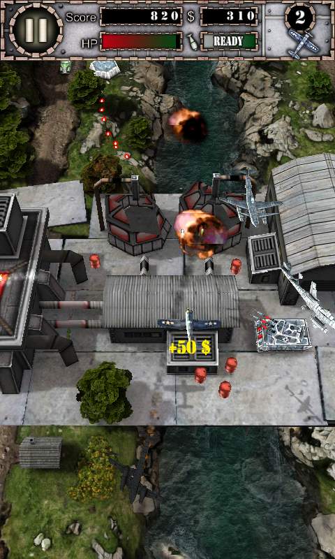 androidアプリ エアーアタック HD攻略スクリーンショット2
