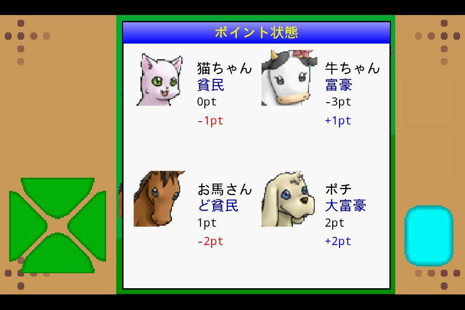 アニマル大富豪 androidアプリスクリーンショット2