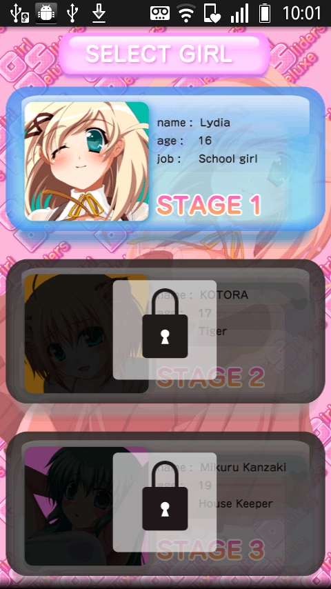 androidアプリ ガールスライダーズ デラックス フル攻略スクリーンショット2