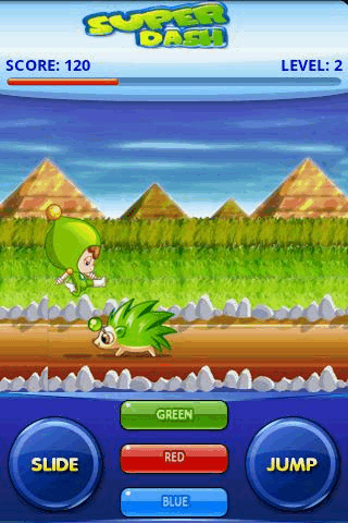 androidアプリ スーパーダッシュ(320 * 480)攻略スクリーンショット2