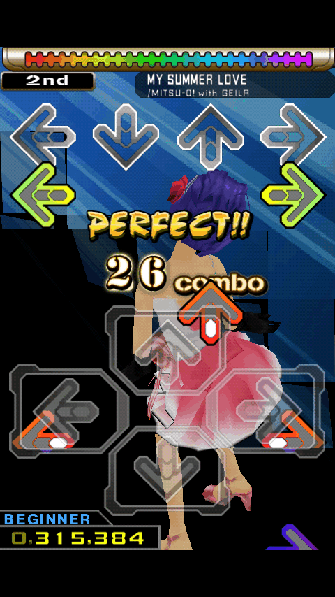 androidアプリ ダンスダンスレボリューション エス攻略スクリーンショット3