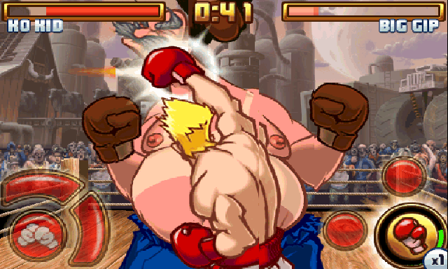 androidアプリ スーパーKOボクシング! 2攻略スクリーンショット1