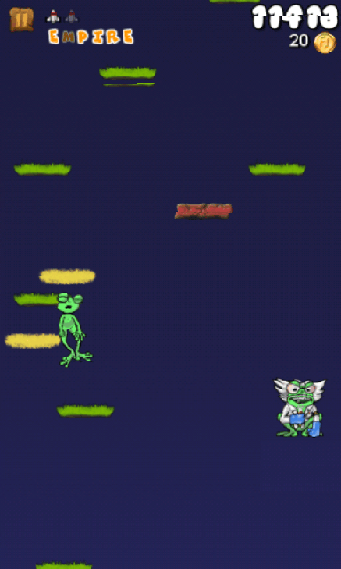 androidアプリ フロッギージャンプ攻略スクリーンショット3