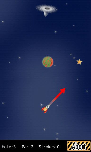 androidアプリ ガラクトゴルフ攻略スクリーンショット3