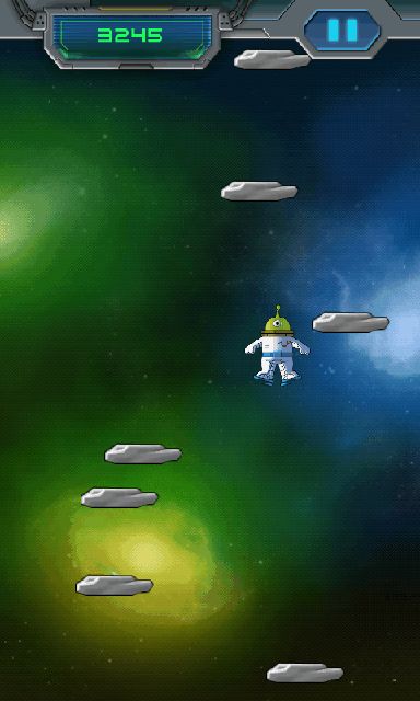 androidアプリ スペース ジャンプ攻略スクリーンショット1