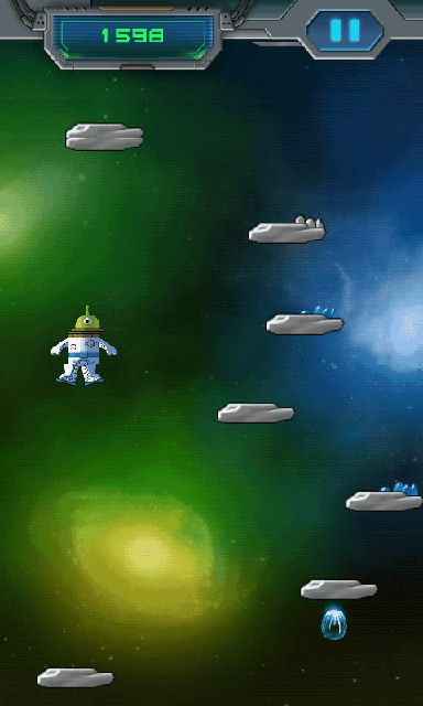 androidアプリ スペース ジャンプ攻略スクリーンショット2