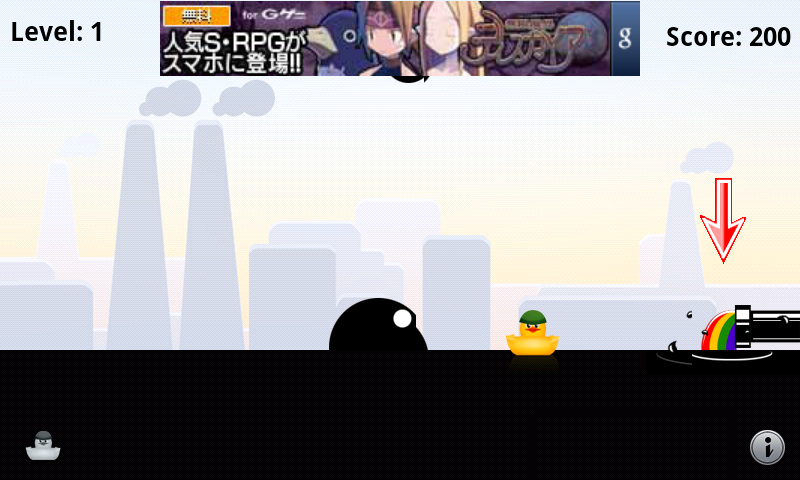 androidアプリ ダック vs ビーピー攻略スクリーンショット2