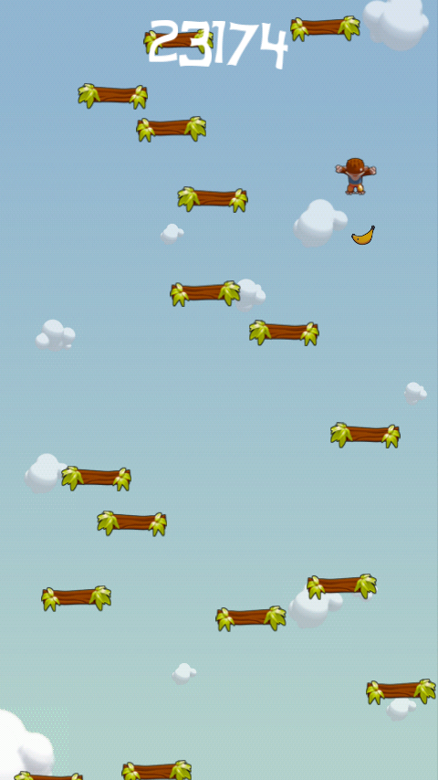 androidアプリ ジャンプモンキージャンプ攻略スクリーンショット2