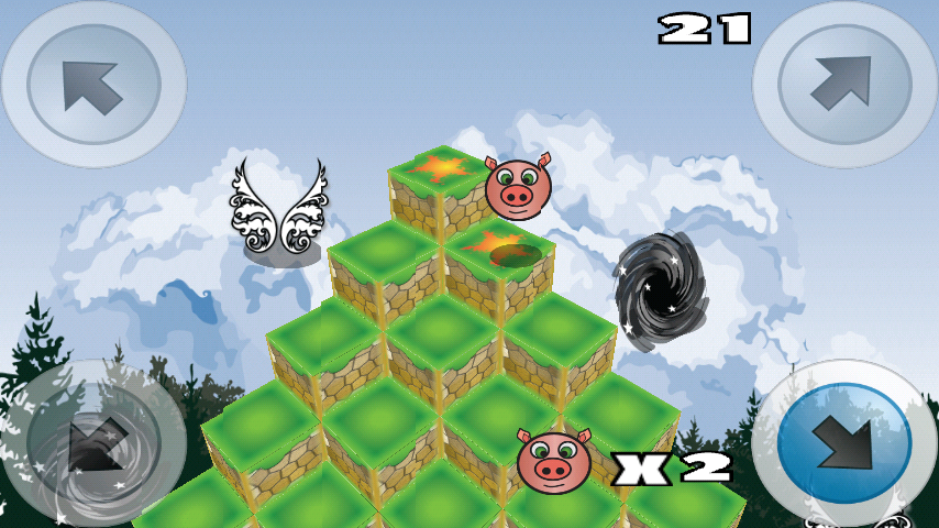 androidアプリ ジャンピングポーキー攻略スクリーンショット1