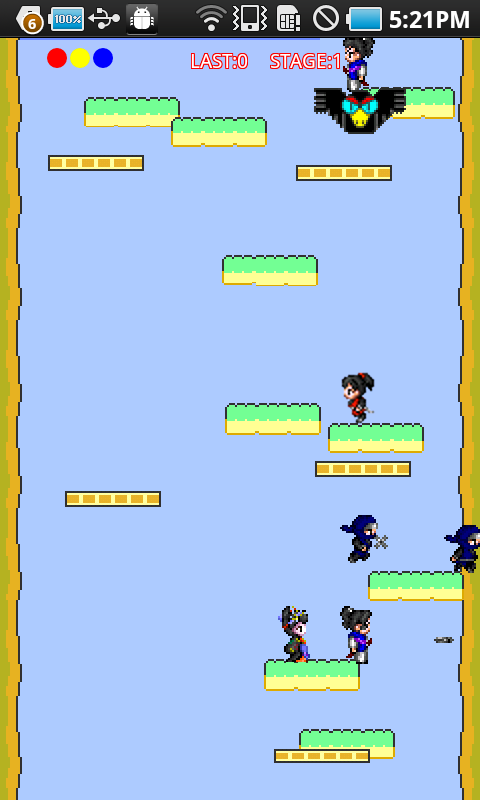 androidアプリ ニンジャ サユリ攻略スクリーンショット4