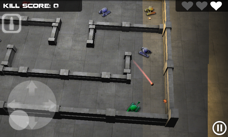 androidアプリ タンクヒーロー攻略スクリーンショット1