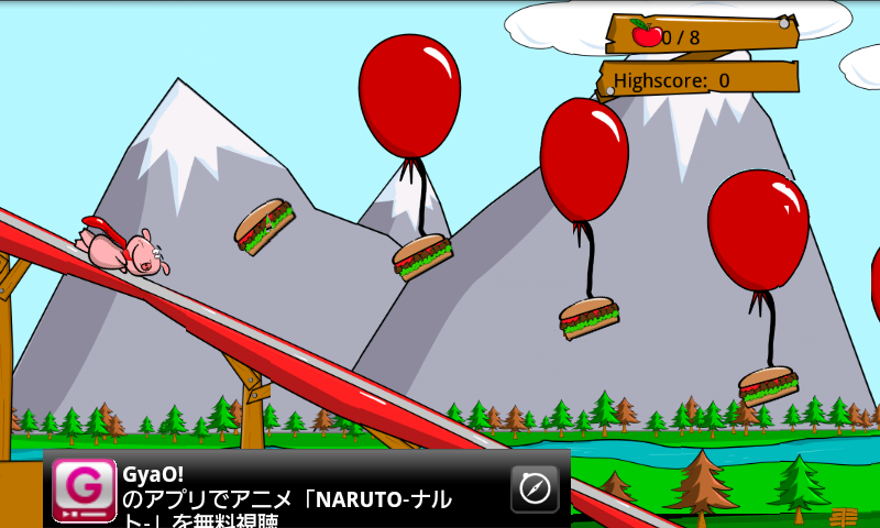 androidアプリ ロジャー:ザ フライングピッグ攻略スクリーンショット2