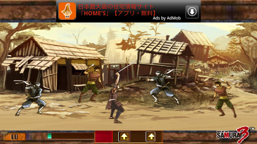 androidアプリ ウェイオブザサムライ攻略スクリーンショット3