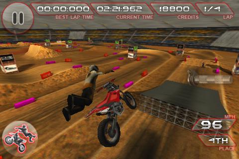 androidアプリ フリースタイル ダートバイク攻略スクリーンショット2