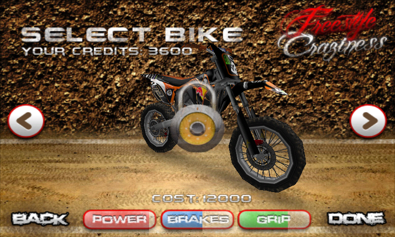 androidアプリ フリースタイル ダートバイク攻略スクリーンショット4