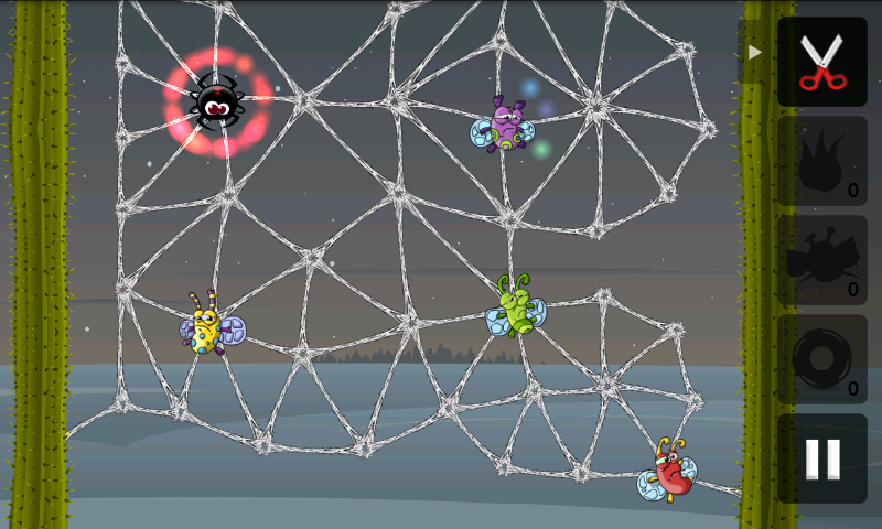 グリーディースパイダース フリー androidアプリスクリーンショット1