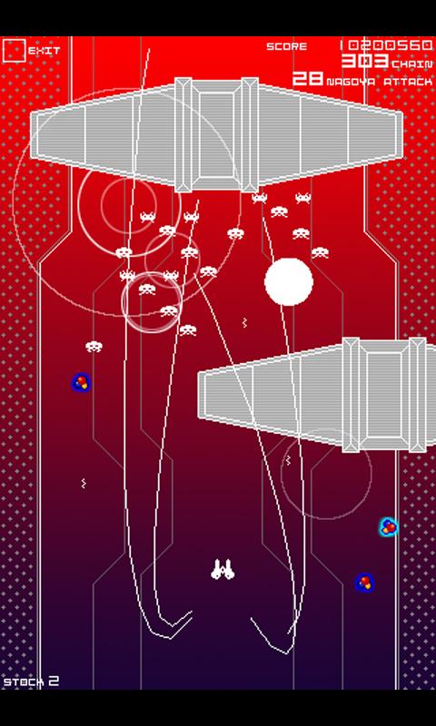 スペースインベーダー インフィニティージーン androidアプリスクリーンショット1