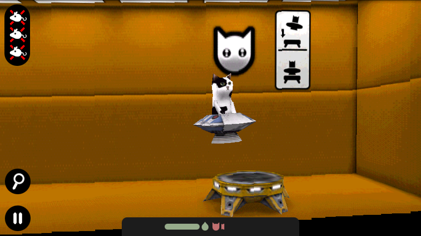 androidアプリ スペースキャット (3D)攻略スクリーンショット1