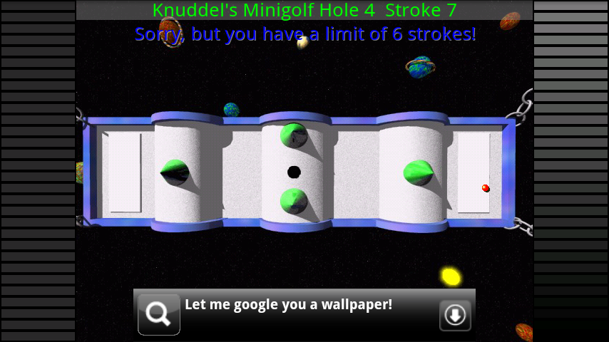 androidアプリ カドリーズミニゴルフ攻略スクリーンショット2