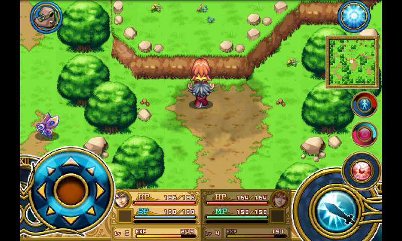 androidアプリ アクロスエイジDX(日本語版)攻略スクリーンショット3