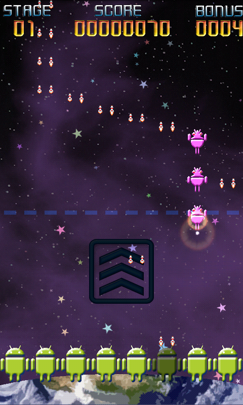 レトロイドシューティング2 androidアプリスクリーンショット1