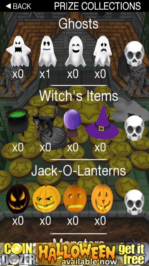 androidアプリ コインドーザ ハロウィーン攻略スクリーンショット3