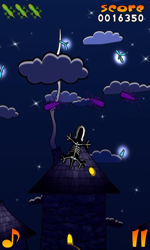 androidアプリ アクロバティック ゲコ ハロウィン攻略スクリーンショット4