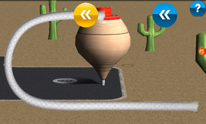 androidアプリ スピニングトップアドベンチャー攻略スクリーンショット1
