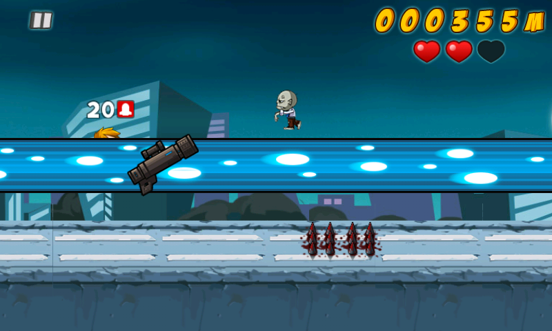 ゾンビダッシュ androidアプリスクリーンショット2