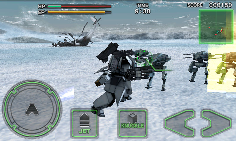 androidアプリ デストロイ・ガンナーズSP / アイスバーン!!攻略スクリーンショット3