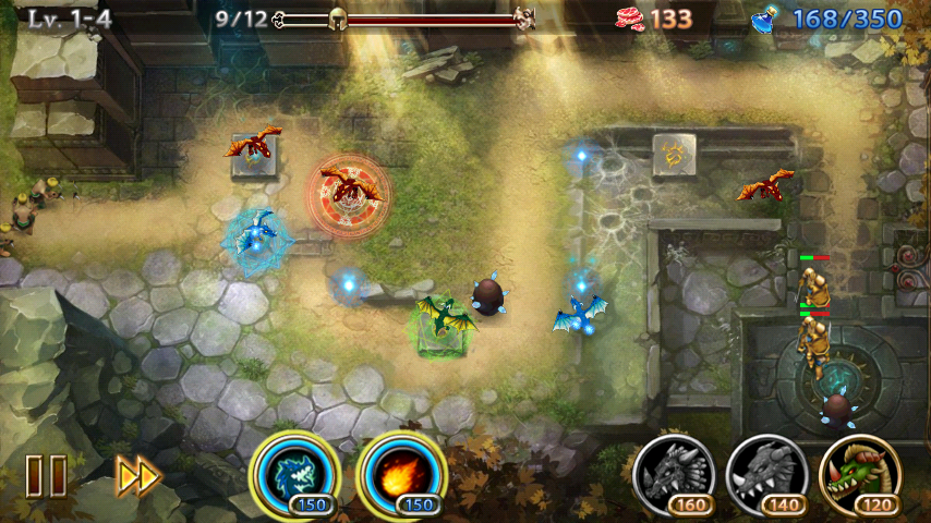 androidアプリ レア ディフェンス攻略スクリーンショット4
