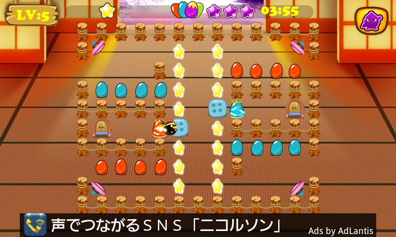 androidアプリ 忍者 小鳥 バード攻略スクリーンショット2