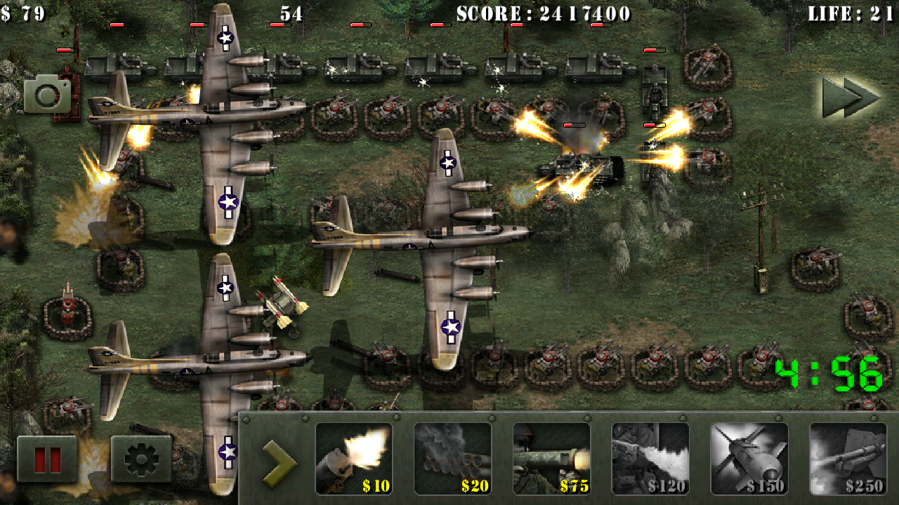 androidアプリ 栄光の兵士たち:第二次世界大戦 無料攻略スクリーンショット3